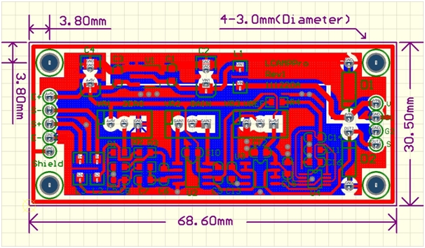 Load Cell Amplifier PRO PCB